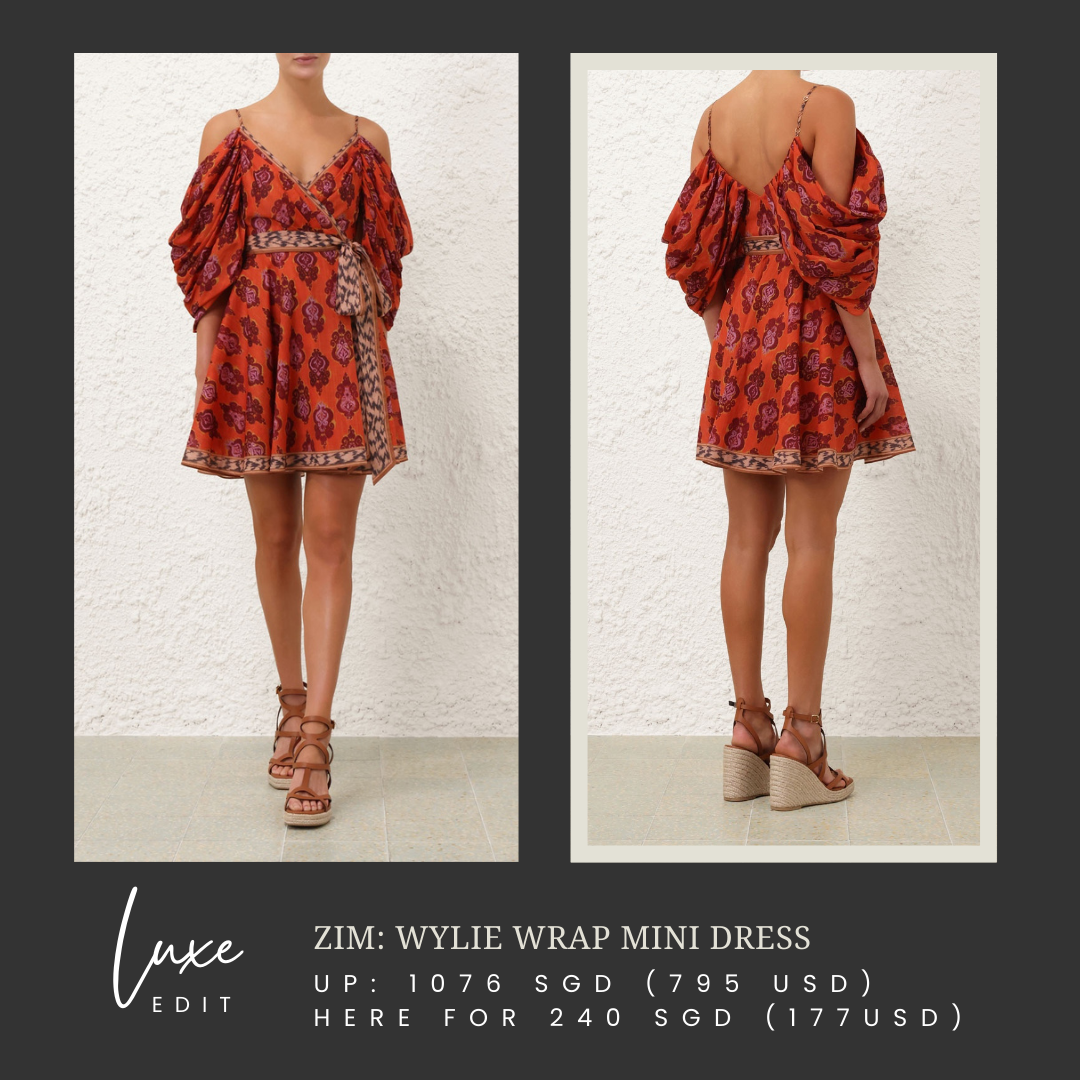 ZM: Wylie Wrap Mini Dress