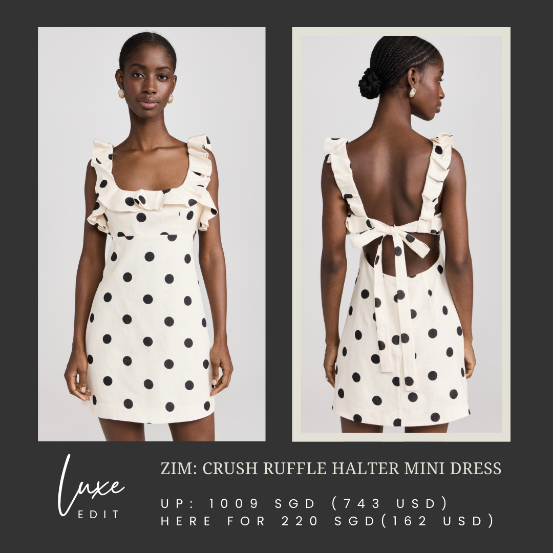 ZM: Crush Frill Mini Dress