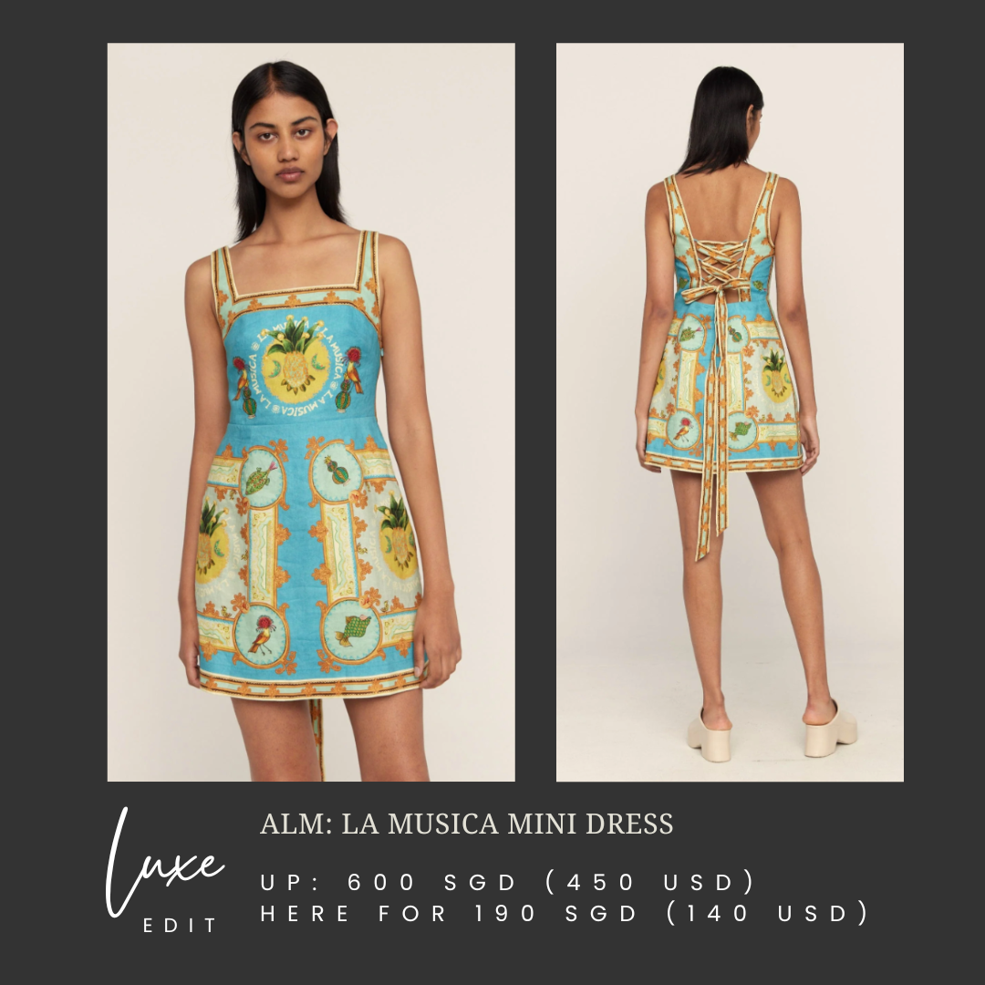 ALM: La Musica Mini Dress