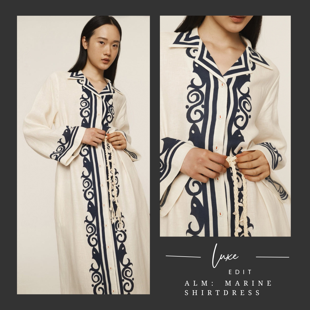 ALM: Marine Shirtdress