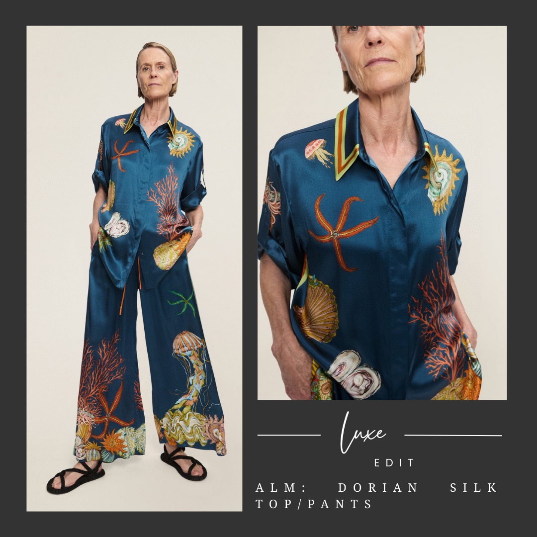ALM: Dorian Silk Top/Pants