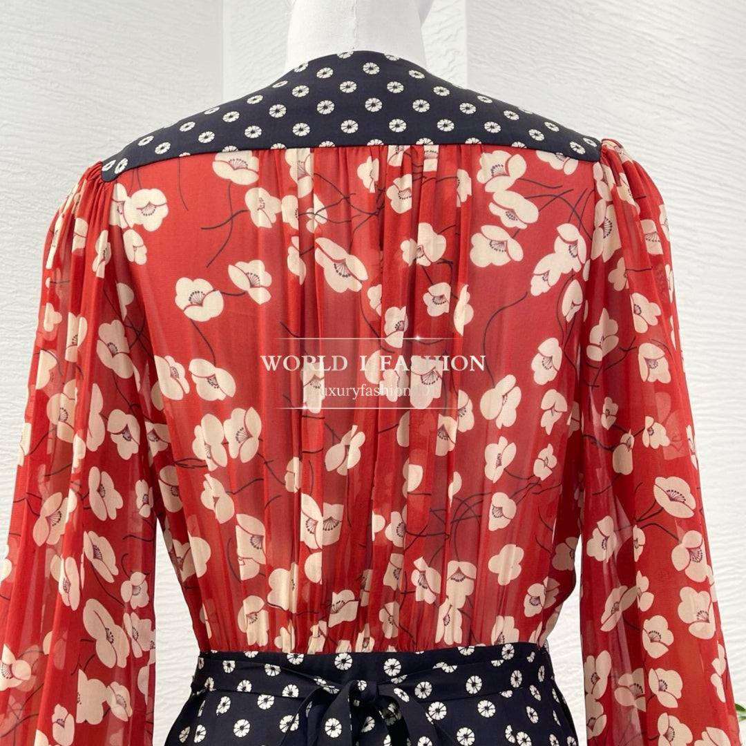 RX: Rixo Kaila Dress (Shibori Black)