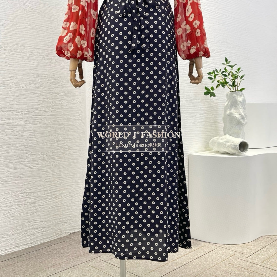 RX: Rixo Kaila Dress (Shibori Black)
