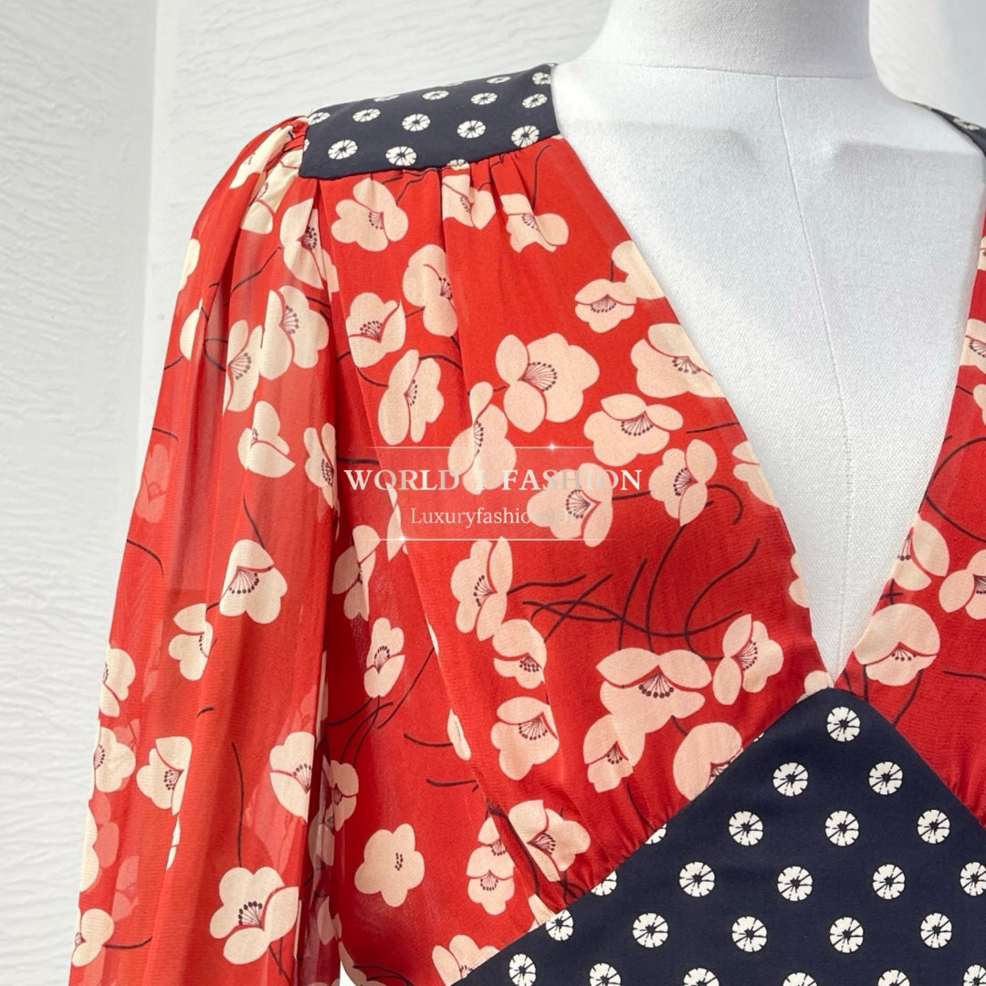 RX: Rixo Kaila Dress (Shibori Black)