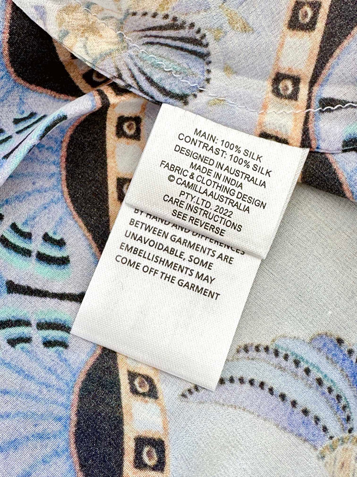 CAM: Under Scarab Skies kimono sleeve dress with shirring detail