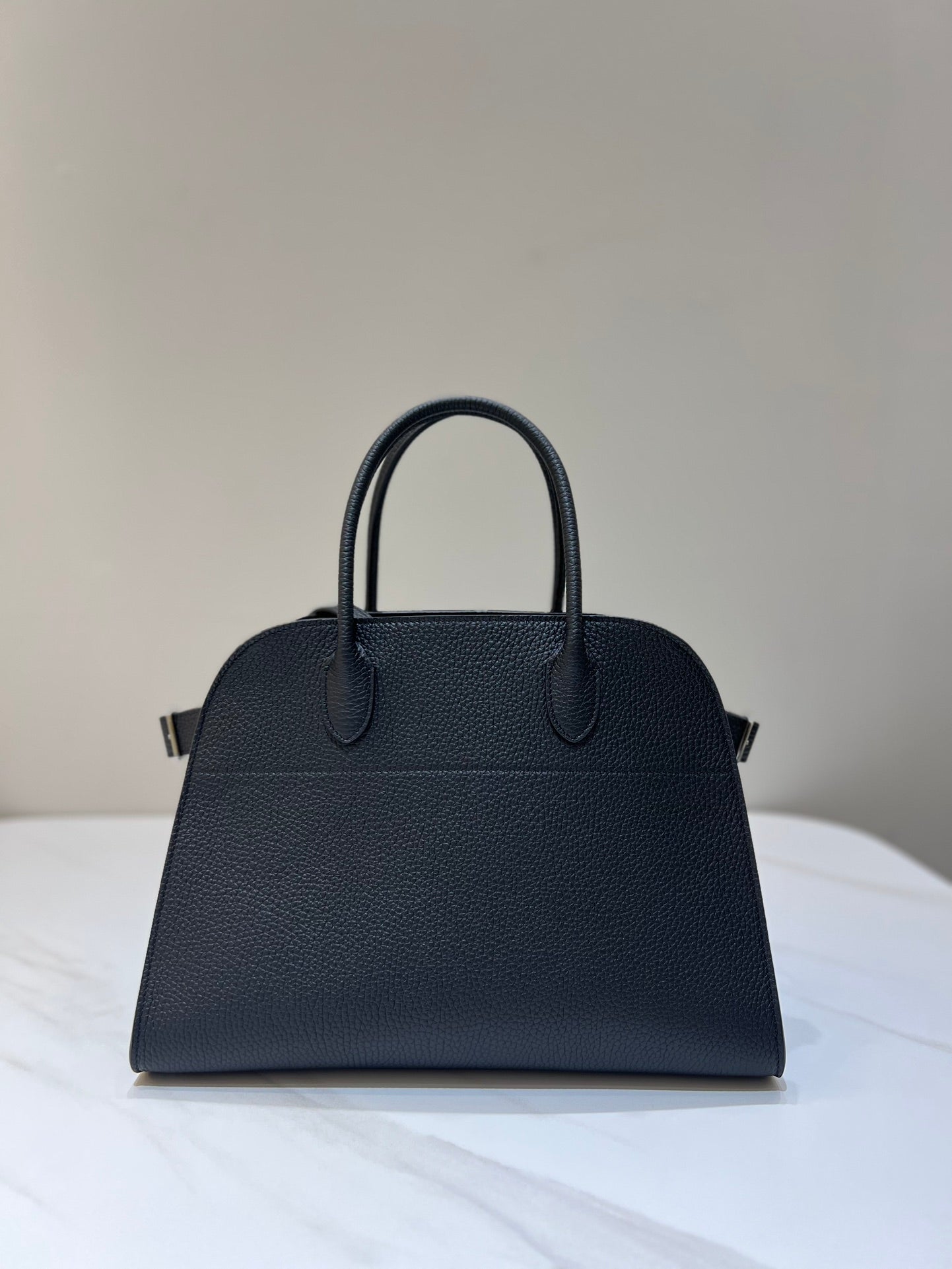 TR: Soft Margaux 12 Bag in Pebbled Leather