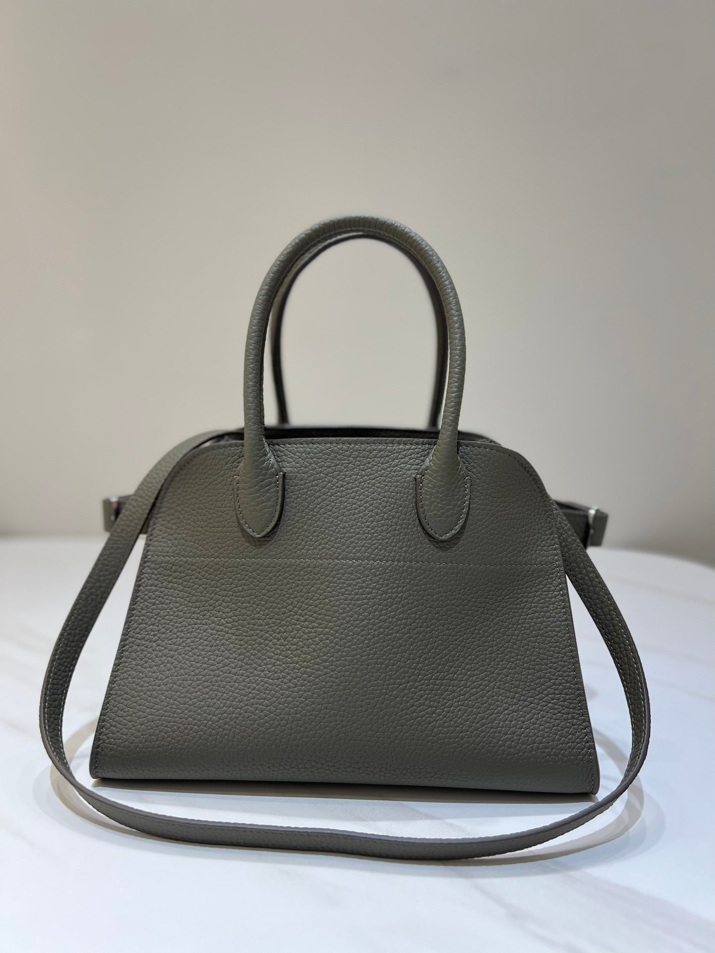 TR: Soft Margaux 10 Bag in Pebbled Leather