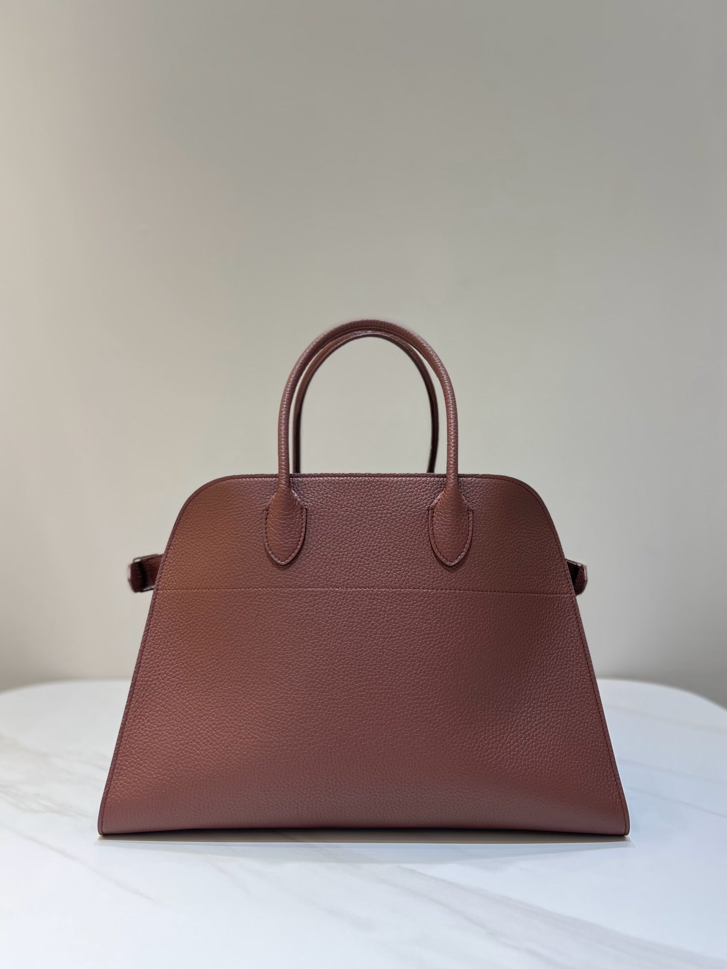 TR: Soft Margaux 15 Bag in Pebbled Leather