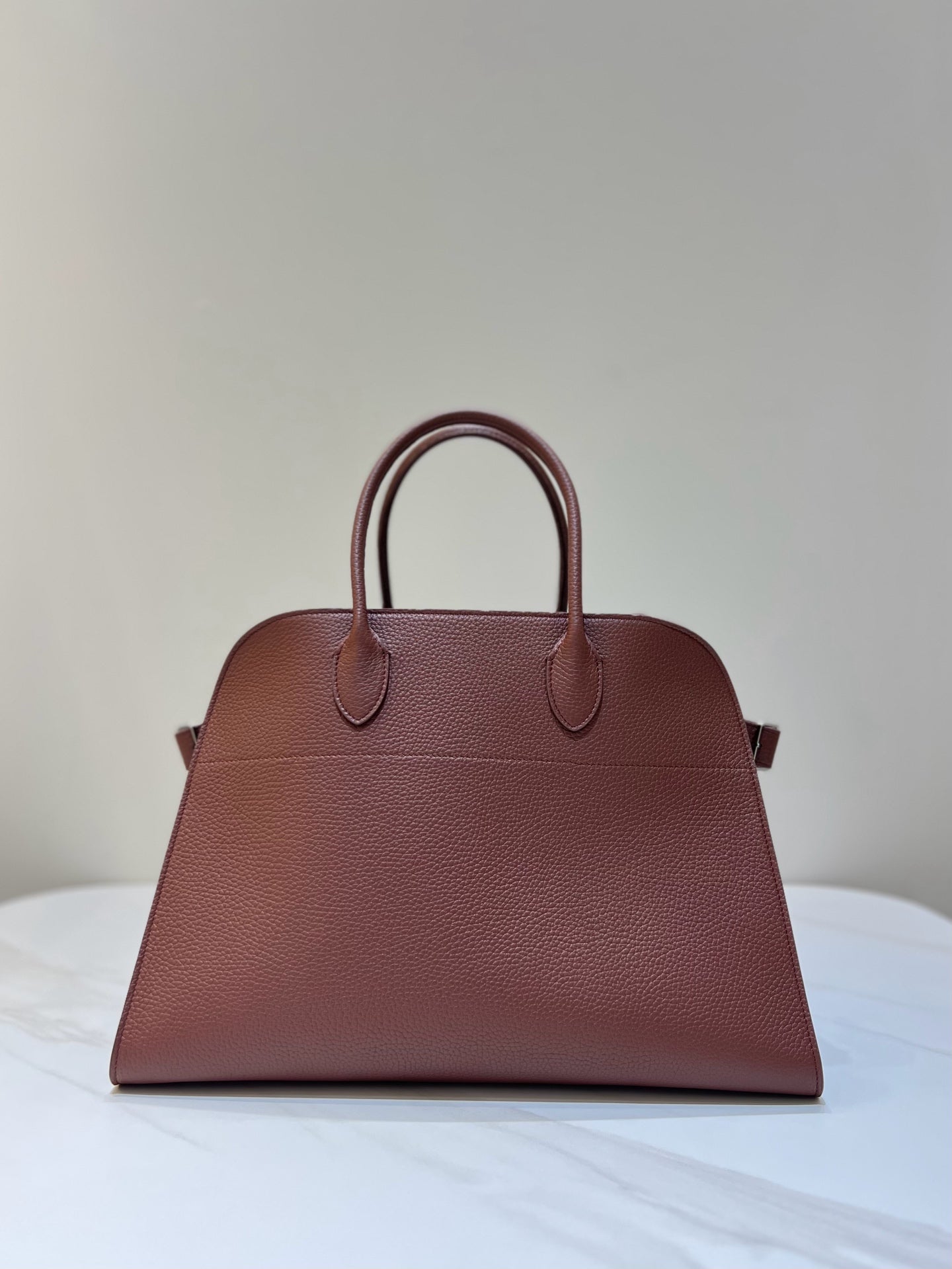 TR: Soft Margaux 15 Bag in Pebbled Leather