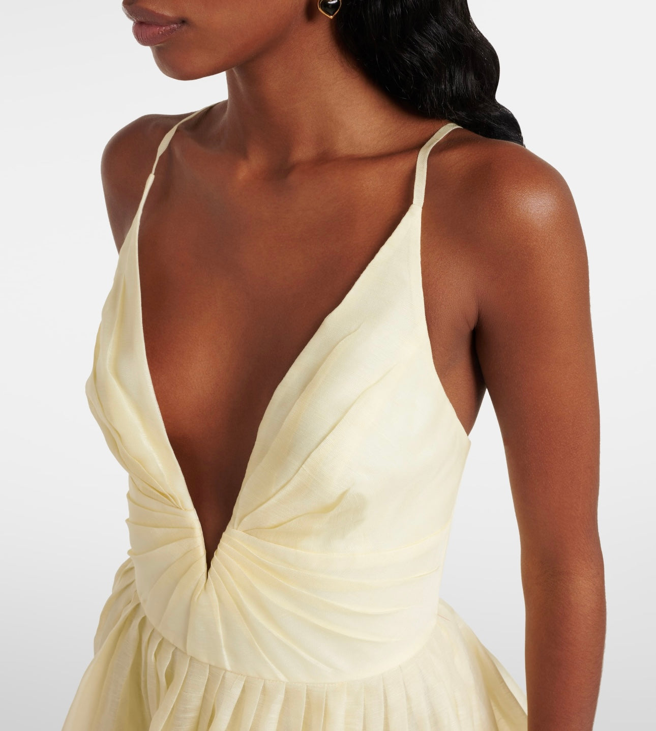 ZM: Illuminate V neck mini dress