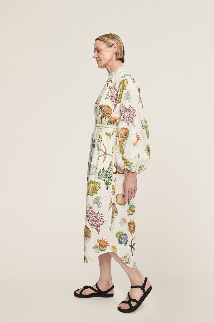 ALM: Sea Linen Shirtdress