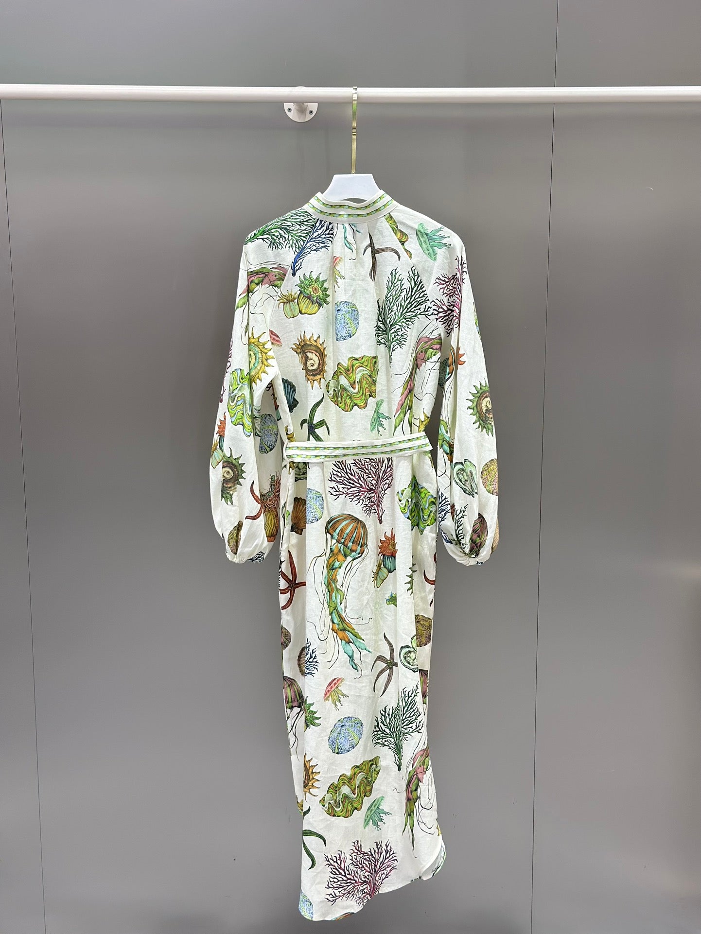 ALM: Sea Linen Shirtdress