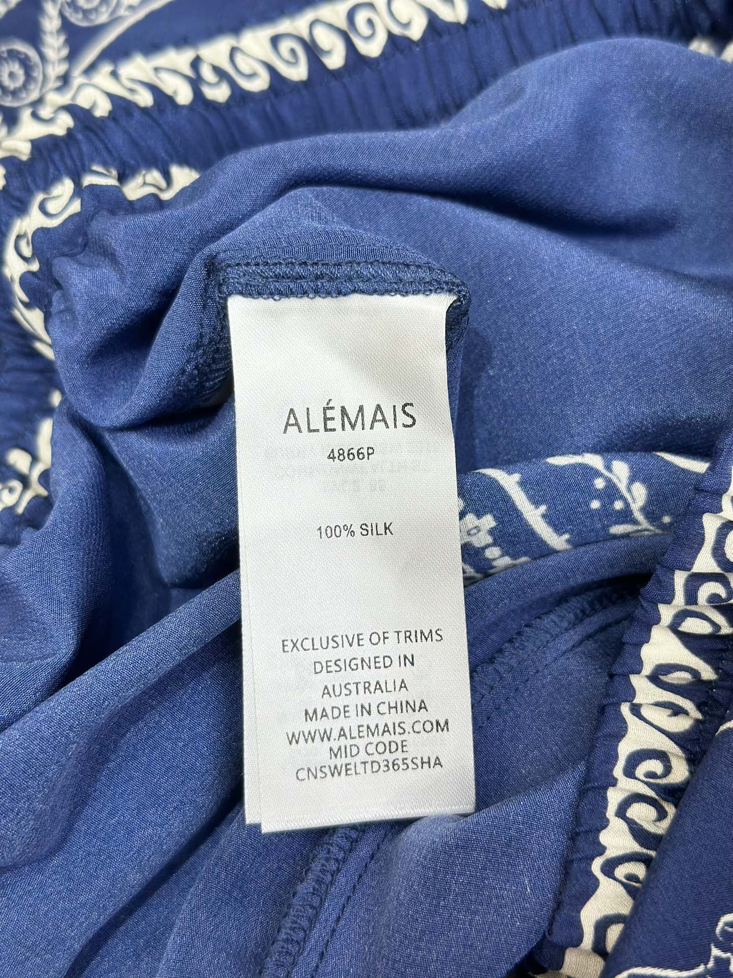 ALM: Oceane Silk Shirt/pants